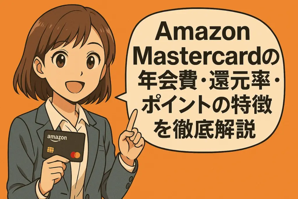 Amazon Mastercardの年会費・還元率・ポイントの特徴を徹底解説